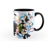 Caneca Blue Exorcist Poderes Personagens Anime 325ml Cerâmica Interior e Alça Preta - 2
