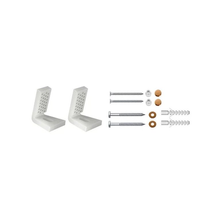 Conjunto de Fixação Lateral para Bacias e Bidês Red Gold - Deca