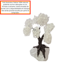 Ver imagem 2 de Árvore de Pedra Natural Quartzo Transparente Cascalho