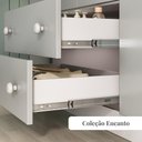 Ver imagem 6 de Jogo de Quarto Infantil com Minicama Montessoriana e Guarda-Roupa Encanto Multimóveis MP4840 Branco