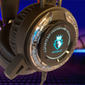 FONE DE OUVIDO HEADSET GAMER LED RGB C/ MICROFONE - 105DB - 3