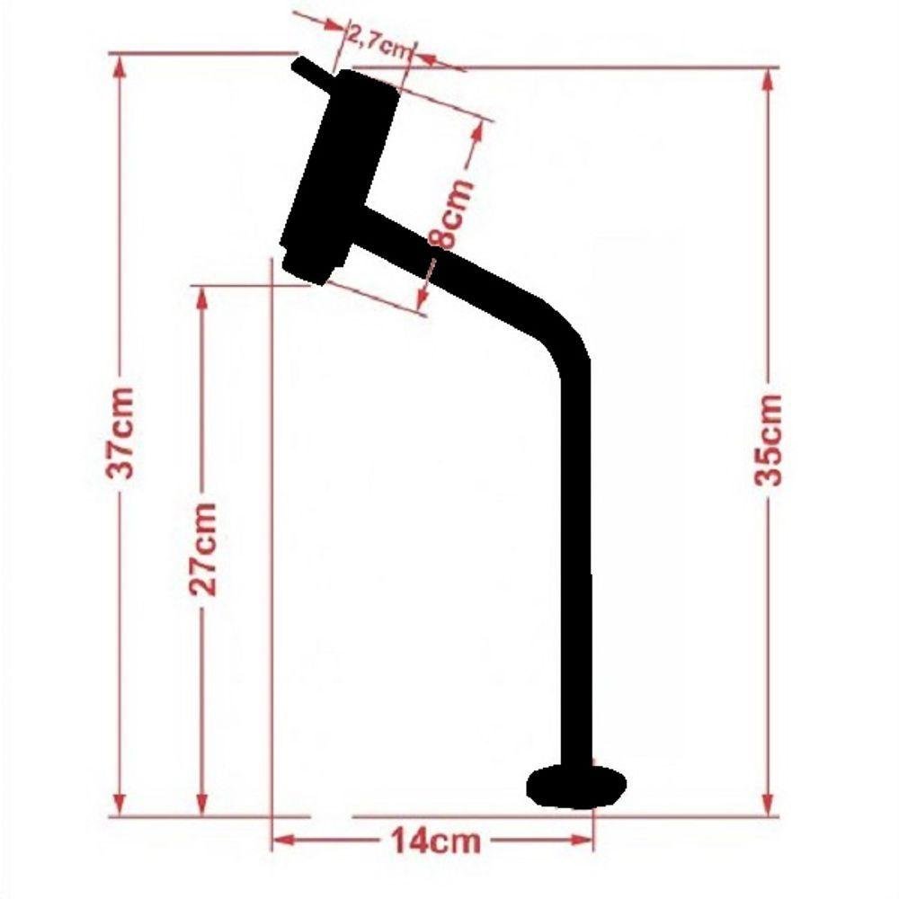 Cuba de Vidro Redonda 35cm Rosa + Valvula + Torneira Preta - 8