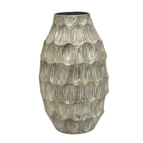 Vaso Decorativo Metal 42cm Espressione