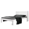 Cama de Casal Com Baú 100% MDF Branco Delta Fênix - 2