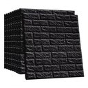 Ver imagem 1 de 30 Painel Placa 3d Espuma Autocolante Parede Teto 70x77