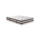 Ver imagem 4 de Cama Box Solteiro Colchão + Box 88x188 Molas Ensacadas Cama inBox Relax Pillow Café