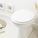 Ver imagem 4 de Assento Sanitário Poliester Flamingo Branco para vaso Incepa
