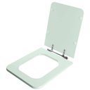 Ver imagem 2 de Assento Sanitário Poliester Square Verde Água para Vaso Incepa