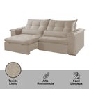Ver imagem 5 de Sofá Retrátil e Reclinável Exclusive 230cm Braço 25cm Meu Sofá Online
