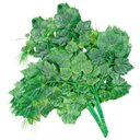 Ver imagem 1 de 12 Ramos Decoração Arranjo Uva Artificial Planta Decorativa Plástico 5 Galhos Cada 65cm