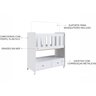 Mini Berço Moisés Normatizado 90cm Branco Linha By By510 Completa Móveis - 5