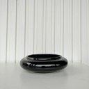 Ver imagem 4 de Vaso Ikebana Preto Médio de Cerâmica Moderno Decorativo