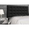 Cabeceira Casal Sonhare 140 Cm Corino Preto - D'monegatto - 1