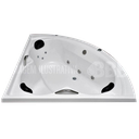 Ver imagem 1 de Banheira de Canto Veneza Completa com Hidro em Acrílico -220v (1,57x1,57x0,51)