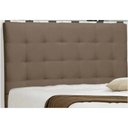 Ver imagem 2 de Cabeceira Casal Queen Sonhare 160 Cm Suede Liso Marrom - D'monegatto