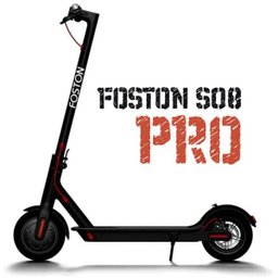 Patinete Elétrico Foston Pro S08 - Painel Digital e Rodas de 8,5" - Versão nova do B08 - Preto - 1