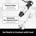 Ver imagem 4 de Elite Gourmet Ehb1062 Mixer 500w Preto & Inox