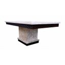 Ver imagem 2 de Mesa de Jantar Mármore Travertino Modelo Lisboa 2,00x1,00