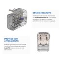 Ver imagem 4 de Protetor Surtos Raios Dps Pocket Plug 2 Pinos 10191 Clamper