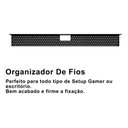 Ver imagem 4 de Calha Organizadora de Cabos e Fios para Mesa:preto
