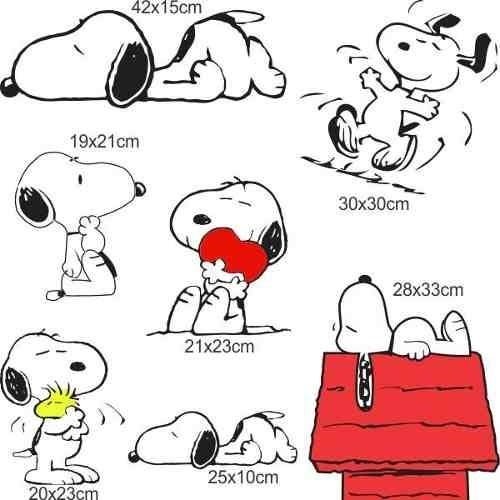 Adesivo Decorativo De Parede Snoopy Modelo R Adesivos MadeiraMadeira