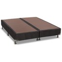 Ver imagem 1 de Cama Box Base Queen Universal Suede Black (158x198x30) - Ortobom