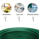Ver imagem 5 de Mangueira de Jardim 50m Slim com Esguicho Reforçada Flexível:verde