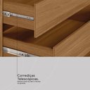 Ver imagem 7 de Guarda Roupa Casal 4 Portas com Espelho e 3 Gavetas Grécia - Amêndola Touch Amêndola Touch