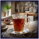 Ver imagem 4 de Conjunto 6 Canecas Chá Café Vidro La Vie