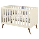 Ver imagem 2 de Berço Americano Retro Gold Off White Eco Wood - Matic