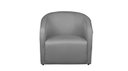 Ver imagem 2 de Kit 2 Poltronas Decorativa Lara Linho Cinza - Lm Decor