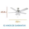 Ventilador Teto Hunter Fan Builder Plus 5 Pás 220V St50060 - 2