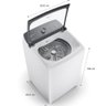 Máquina de Lavar Bwj14ab 14 Kg Smart Sensor Reduzir Tempo Brastemp - 5