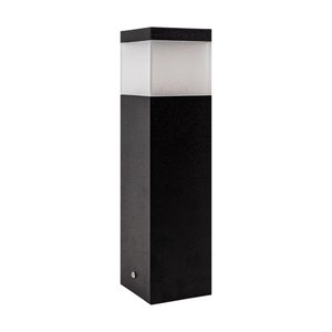 Poste Balizador 30cm para Jardim em Alumínio para Lâmpada E27 - Preto St1301