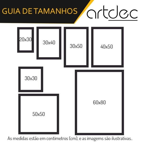 QUADRO DECORATIVO REI LEÃO COM VIDRO - 30x50 - 2