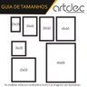 QUADRO DECORATIVO TIGRE PRETO E BRANCO COM VIDRO - 30x50 - 2