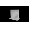 Gôndola Es - Instant Shop - 1220Mmx1200Mm Mdf Branco de 18Mm sem Rodízio - 2