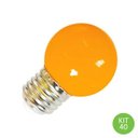 Ver imagem 1 de Lâmpada Led Bolinha Mini Bulbo 1w Laranja 127v Kit 40