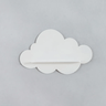Trio De Prateleiras De Nuvens Nichos Decoração Quarto Bebê 9mm:Branco - 5