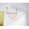 Suporte Dourado para porta 7 ganchos – By Fineza - 2