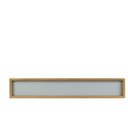Ver imagem 2 de Plafon Madeira Retângular 120x10cm - 02 Luzes G12 - Freijó