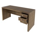 Ver imagem 4 de Mesa para Escritório Engrossurada 1,55m 3gav Me4113 Tecno Mobili - Nogal
