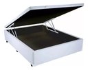 Ver imagem 1 de Base Box Baú Casal 1,38 X 1,88 Lacrado Chapa Compensado - Branco