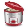 Panela Elétrica de Arroz Mondial Pratic Rice 6 Vermelha Premium 6 Xícaras - 1