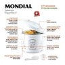 Panela Elétrica Mondial Bianca Rice 4 NPE-05 5 Xícaras 400W 220V - 2