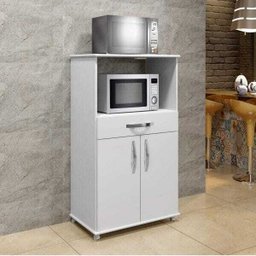 Balcão de Cozinha 2 Portas 1 Gaveta 1 Prateleira Conquista Arte Móveis - 1