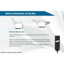 Ver imagem 6 de Poltrona Reclinável Motorizada p/ Sala Divino Urbany Zero Wall c/ Vibro Massagem Giro. Balanço Coura