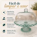 Ver imagem 6 de Conjunto Boleira Petalas de Jasmin 24cm Natural c/Pe Vtzz