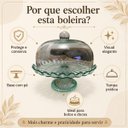 Ver imagem 3 de Conjunto Boleira Petalas de Jasmin 24cm Natural c/Pe Vtzz