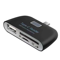 Adaptador Usb-c 4 em 1 Hub/leitor Xc-adp-49 X-cell - 1